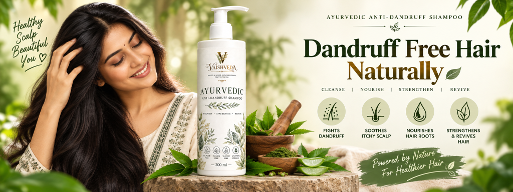 Anti-Dandruff Shampoo Banner