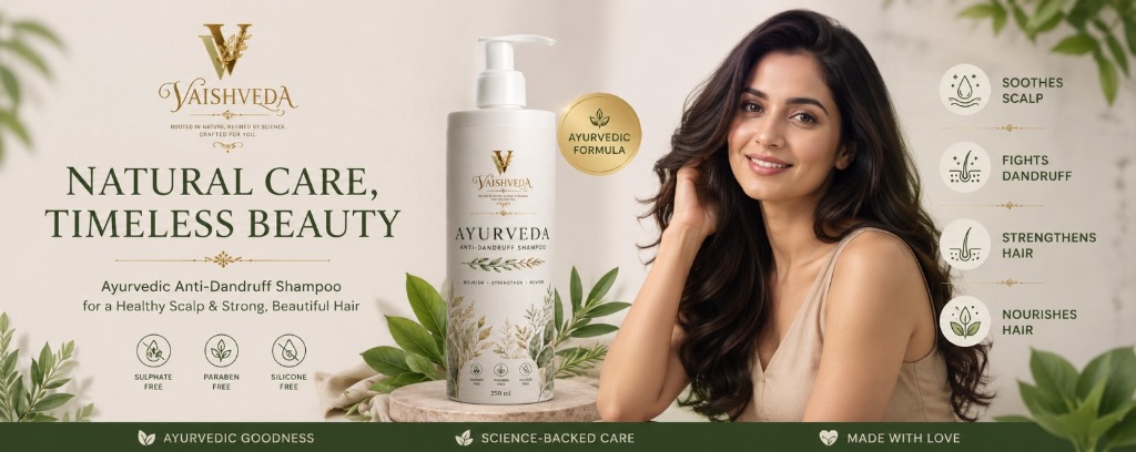 Anti-Dandruff Shampoo Banner